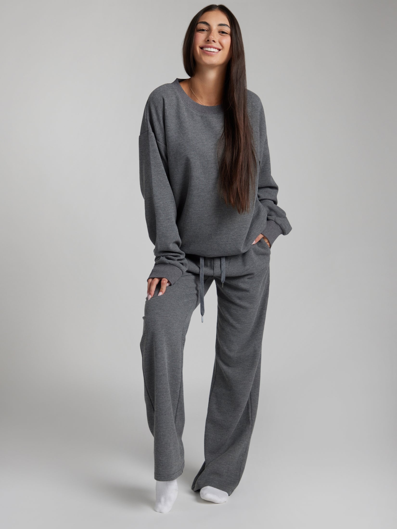 Medium Heather Grey / F